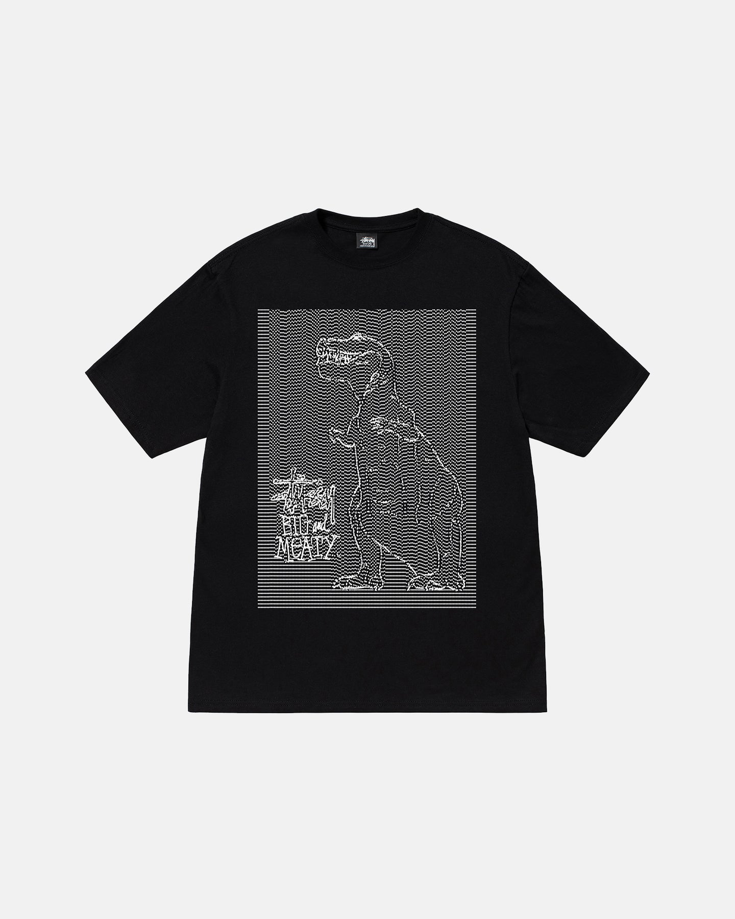 DOTS & LOOPS TEE-BLACK - Stussy Store