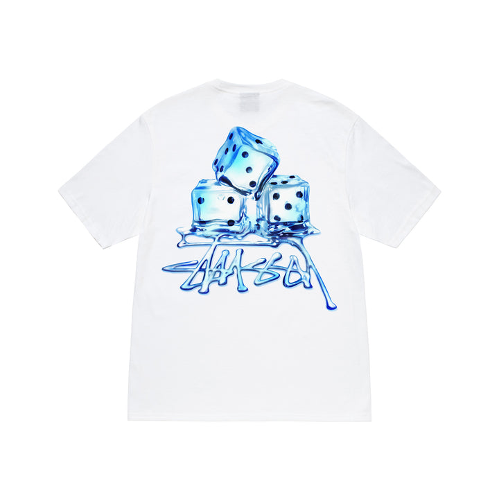 Stussy Melted T-Shirt ステューシー Tシャツ MELTED TEE-WHITE - Stussy Store